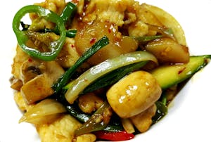 Order Spicy Basil with Steamed Rice food online from Royal Stix Restaurant store, Fayetteville on bringmethat.com