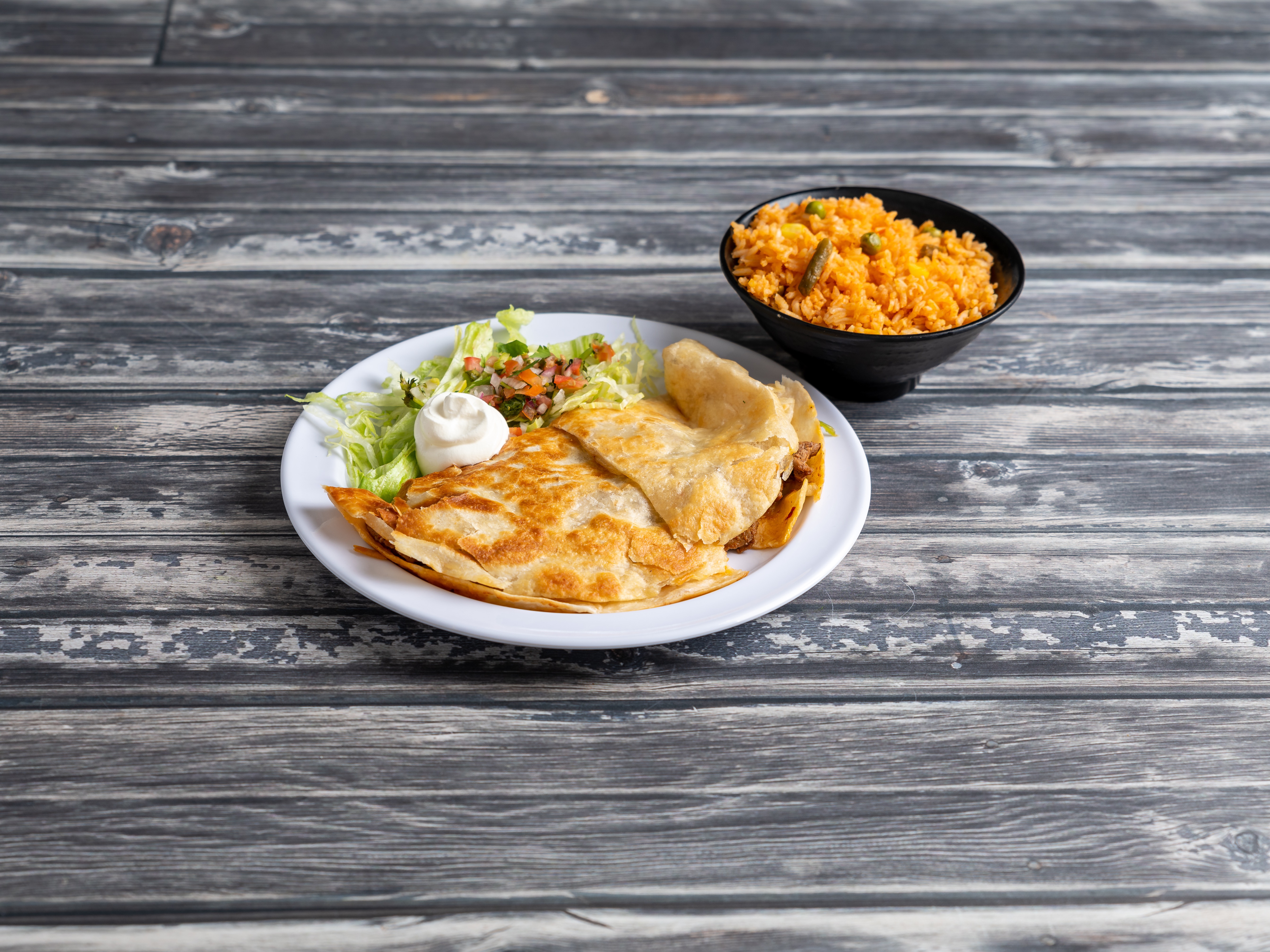 Order Monster Quesadilla food online from Jose Tequilas Mexican Bar And Grill store, Williamsburg on bringmethat.com