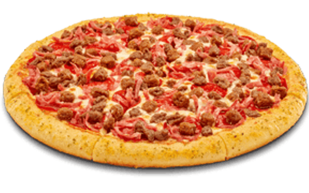 Order Meat Eaters Pizza - Junior (4 Slices) food online from Hungry Howies Pizza & Subs store, Alabaster on bringmethat.com