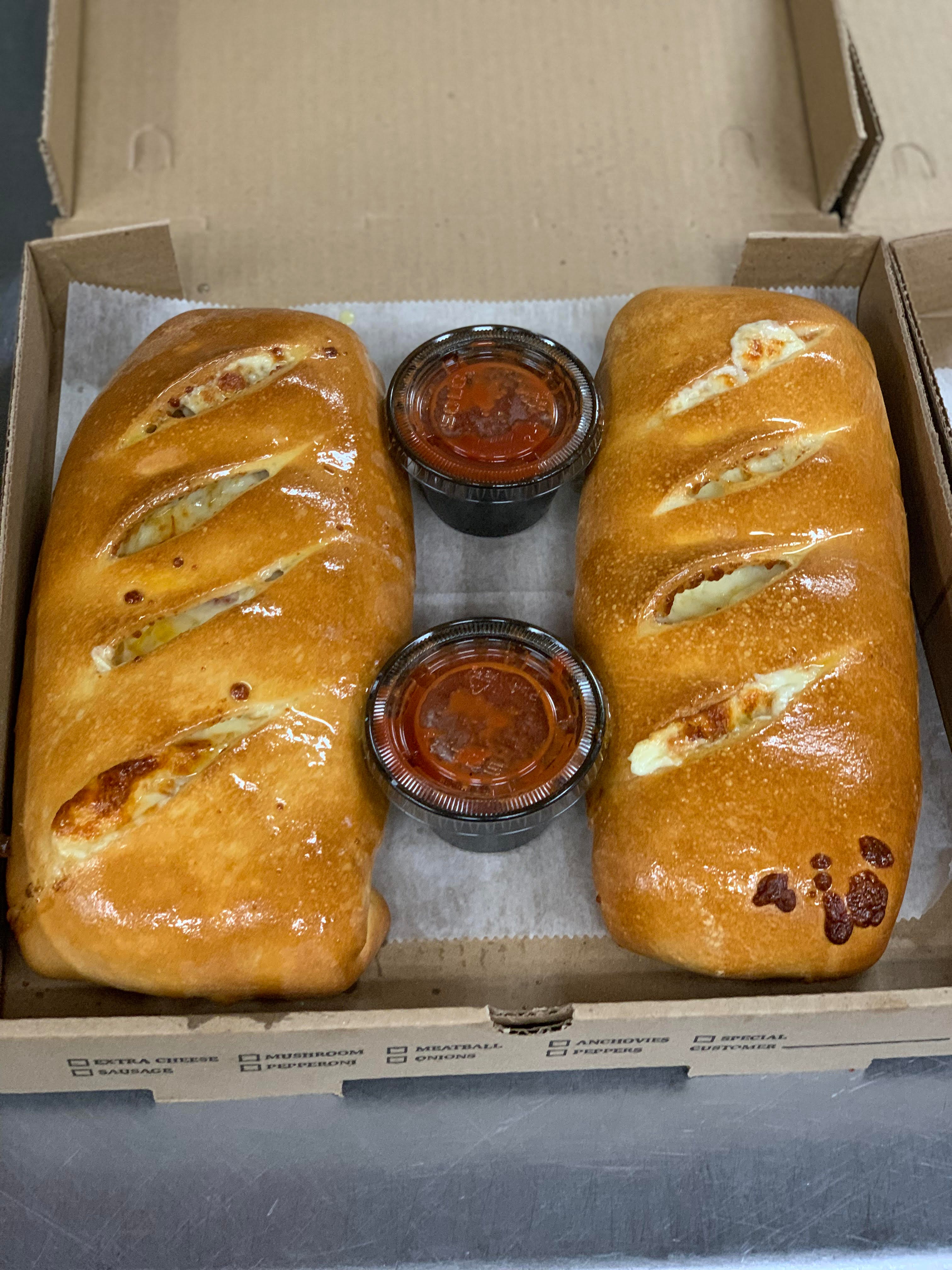 Order Stromboli - Calzones & Stromboli food online from Pizza Time store, Saratoga Springs on bringmethat.com