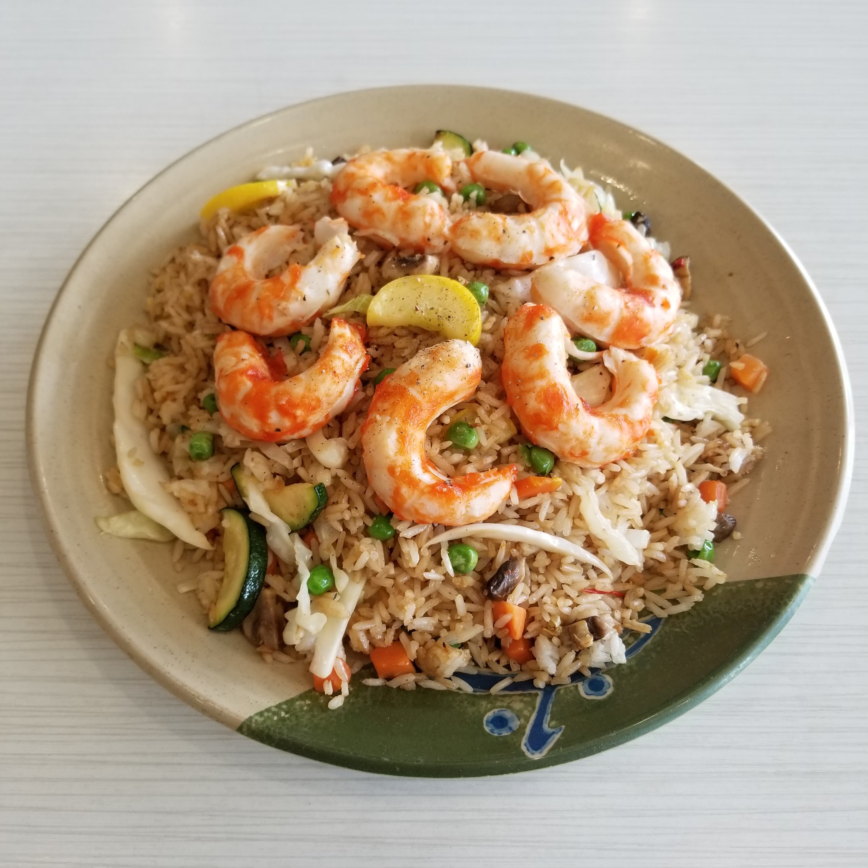 Order Vegan Shrimp Fried Rice food online from Nam Noodles And More store, Pasadena on bringmethat.com