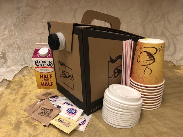 Order Coffee Gallon Box  food online from Bueller Bagels store, Los Angeles on bringmethat.com