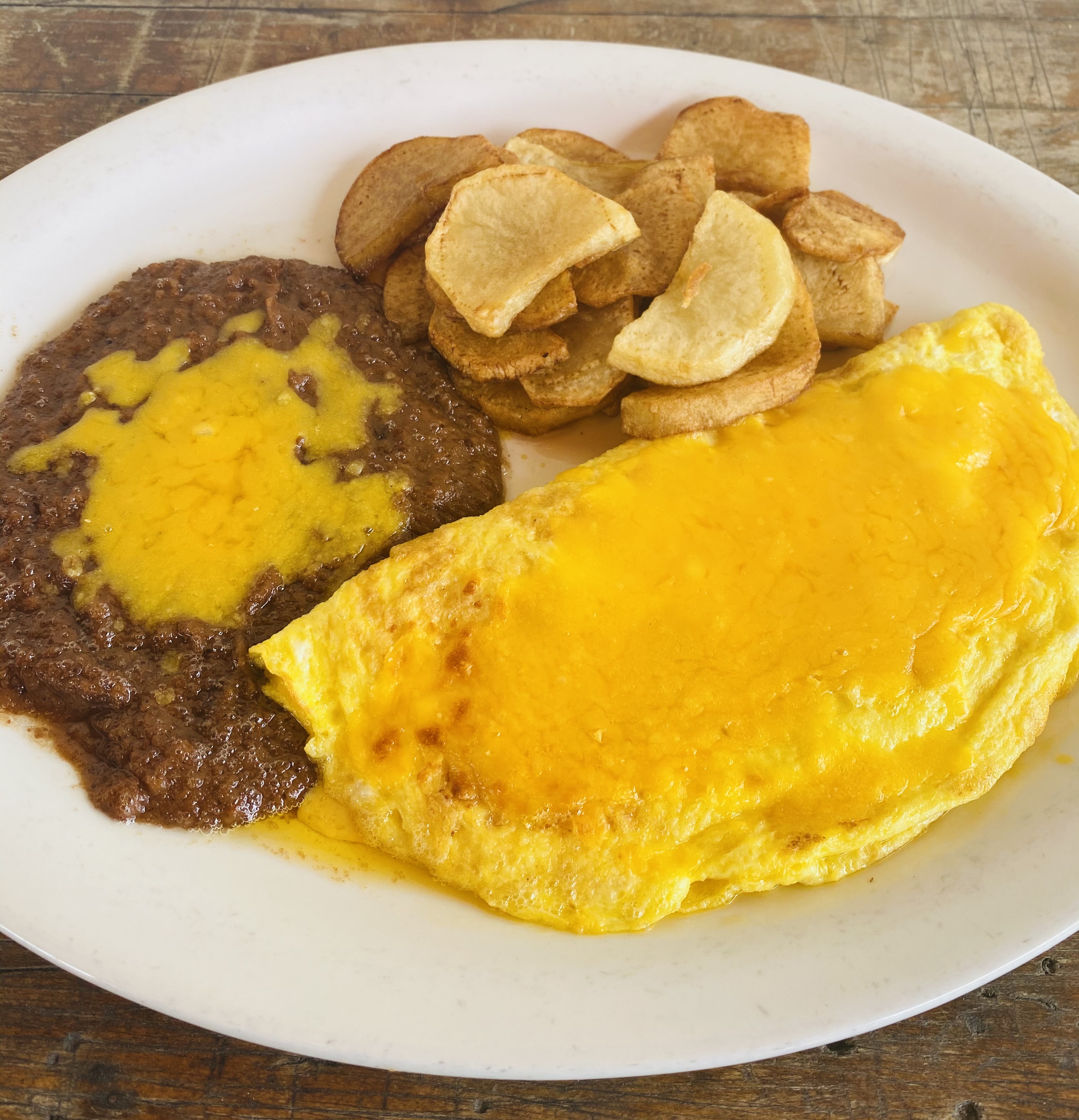 Order Cheese Omelette Breakfast food online from Ojeda's store, Dallas on bringmethat.com