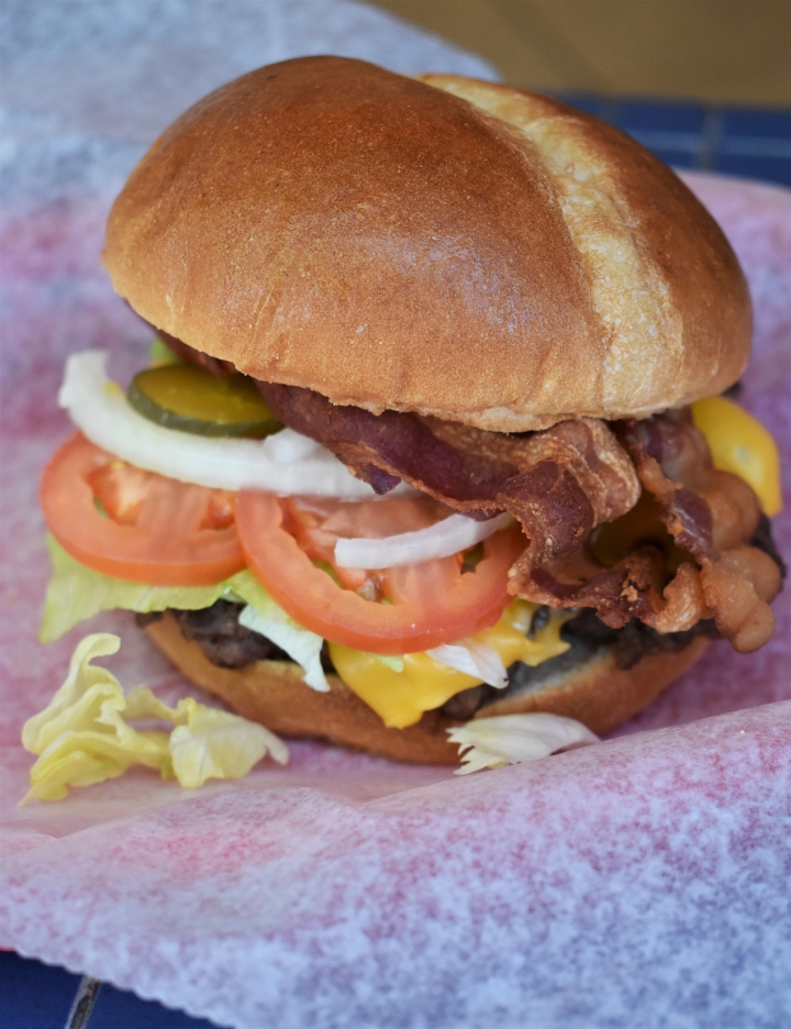 Order Bacon Cheeseburger food online from Best Gyros store, Mayfield Heights on bringmethat.com