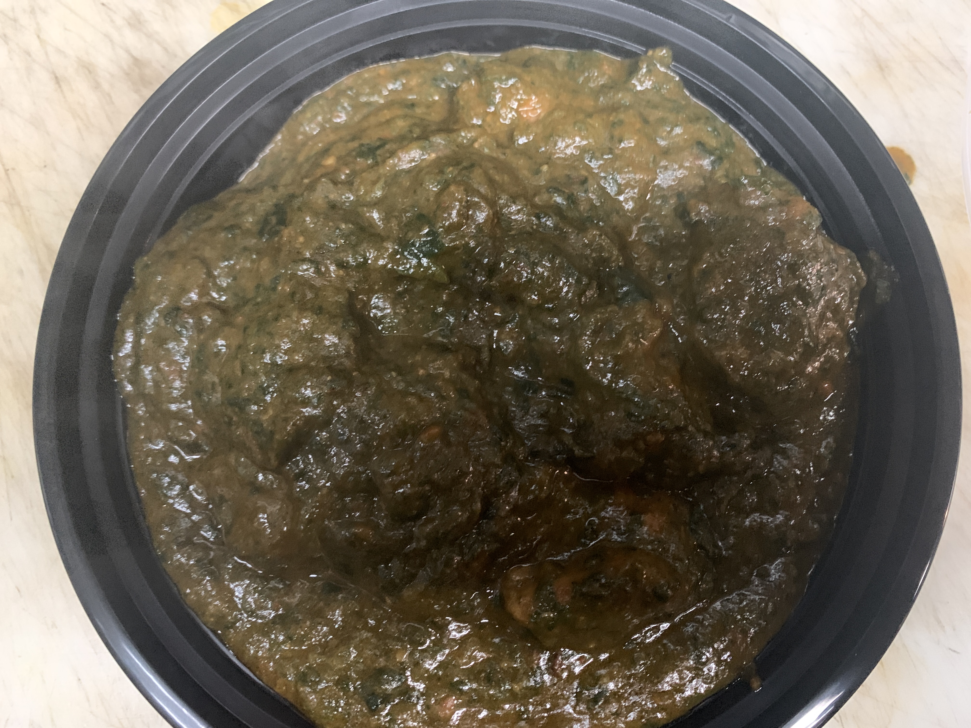 Order 33. Lamb Saag food online from Bawarchi store, New York on bringmethat.com