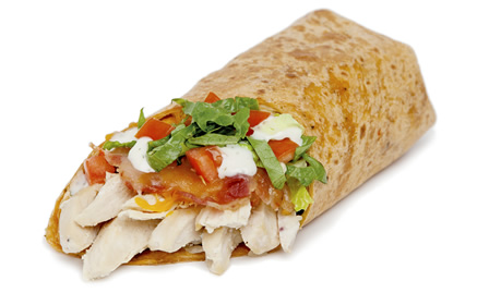 Order Santa Fe Chicken Wrap food online from Great Wraps store, Friendswood on bringmethat.com