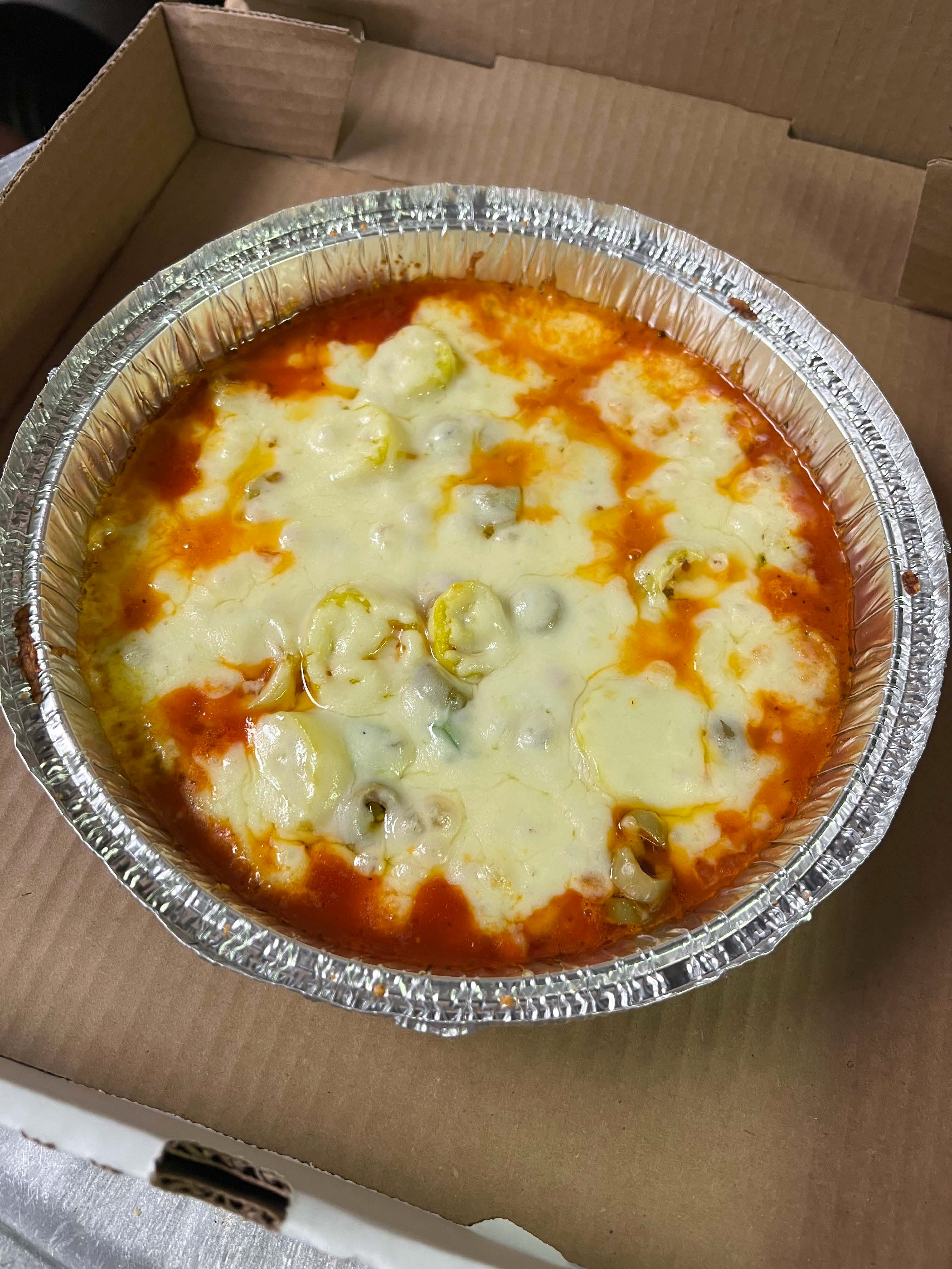 Order Keto Pizza Bowl with Cheese & Topping of Your Choice - one topping food online from Mr D Pizza & Wholesale store, Somerset on bringmethat.com