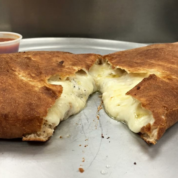 Order Cheese Calzone food online from Ricky's New York Pizza store, Durham on bringmethat.com