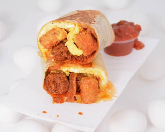 Order LA Carnivore Breakfast Burrito food online from Egghead Breakfast Burritos store, Pasadena on bringmethat.com