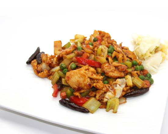 Order CK05.Kung Pao Chicken food online from Dumpling House store, Plano on bringmethat.com
