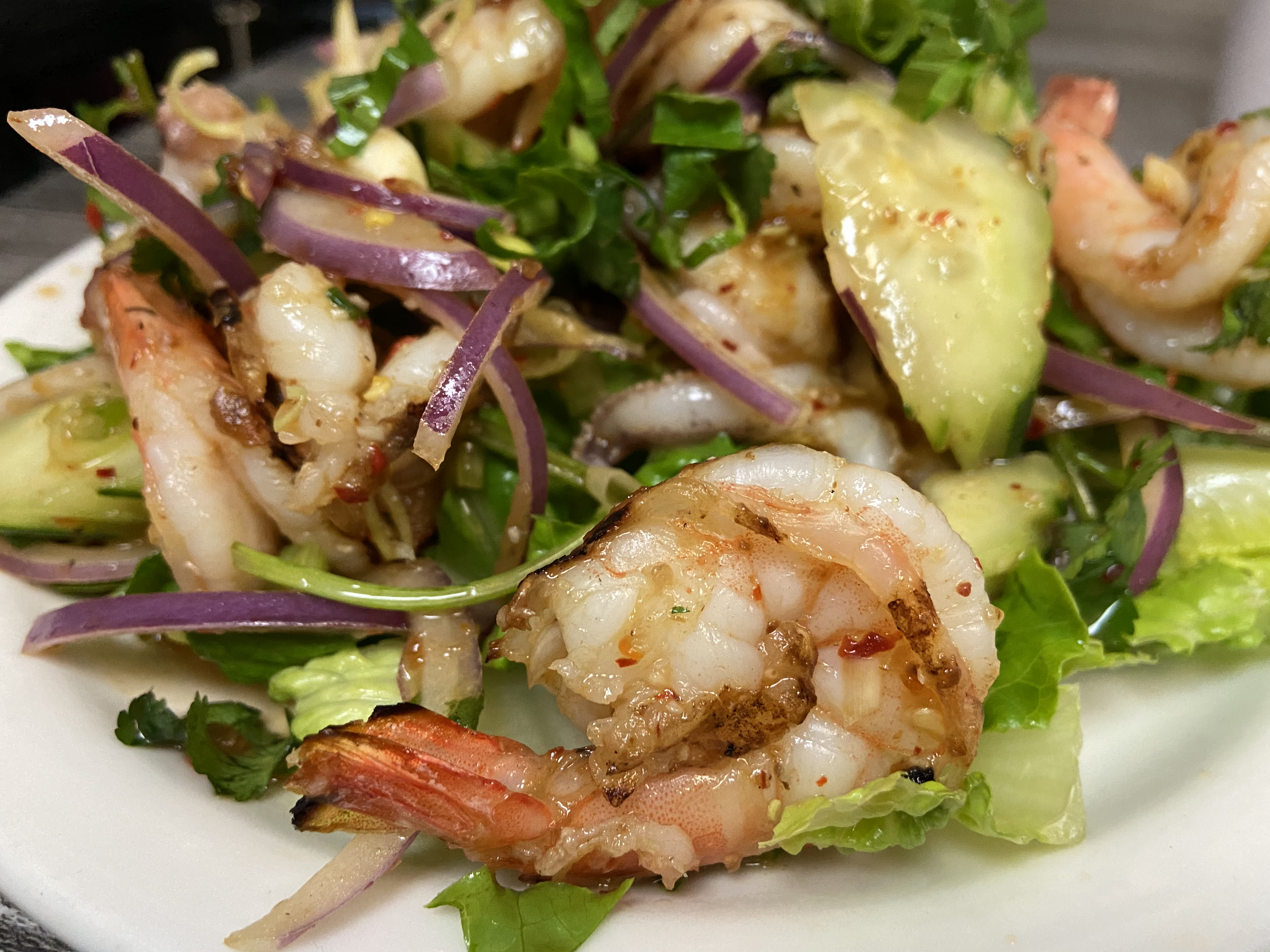 Order Shrimp Salad  food online from Sriracha Thai Restaurant store, Carson on bringmethat.com