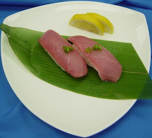 Order Toro Nigiri food online from Beluga Japanese Restaurant store, Round Rock on bringmethat.com