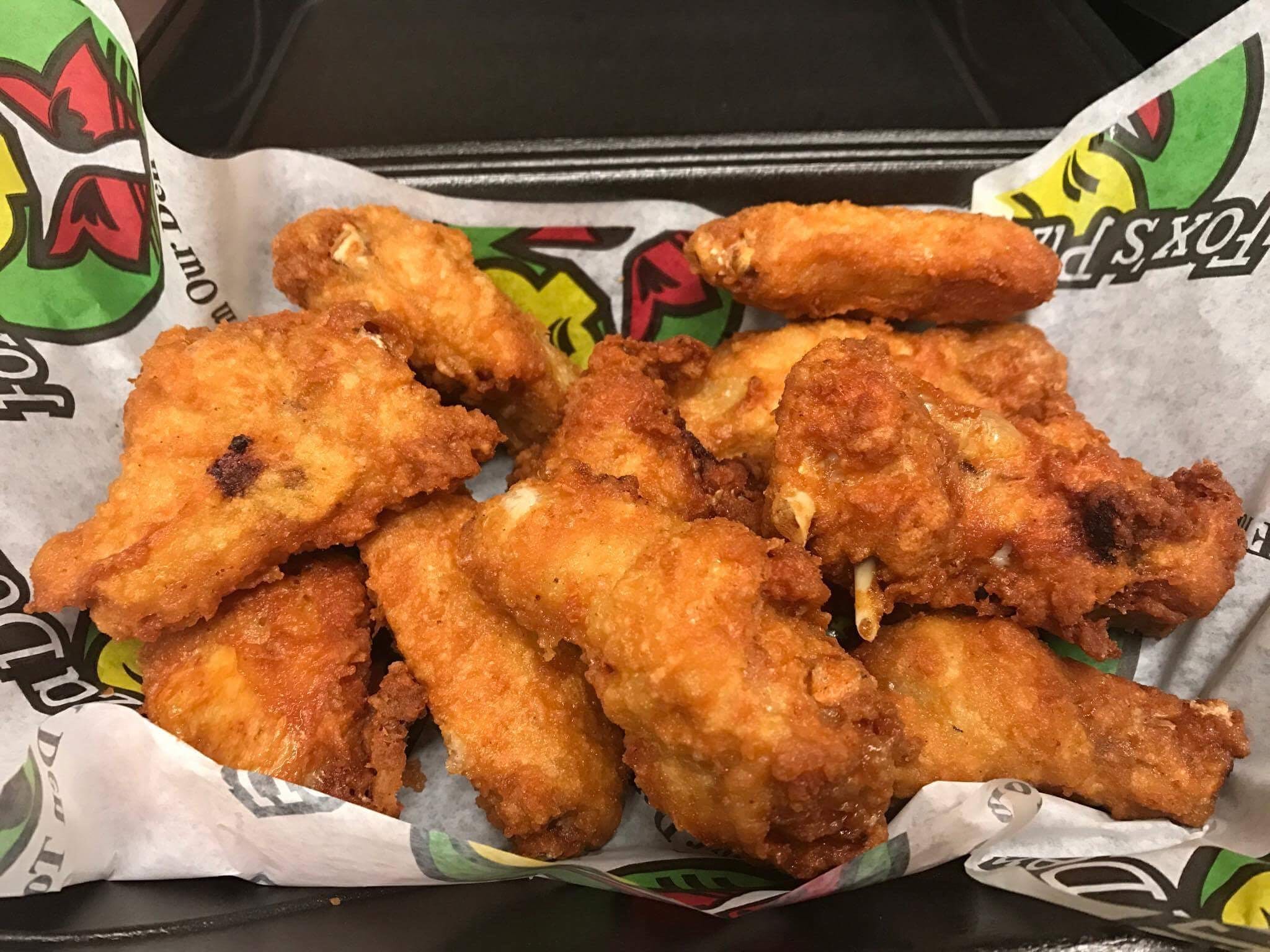 Order Breaded Wings - 5 Pieces food online from Fox's Pizza Den store, Parkhill on bringmethat.com