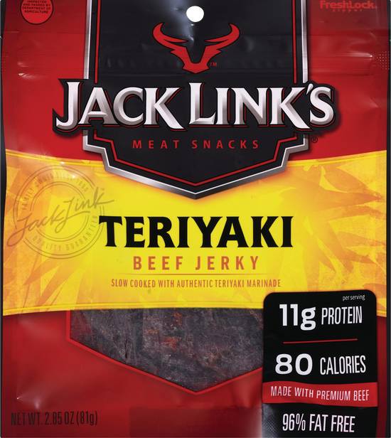 Order Jack Link's Teriyaki Beef Jerky 2.85 OZ food online from Cvs store, AURORA on bringmethat.com