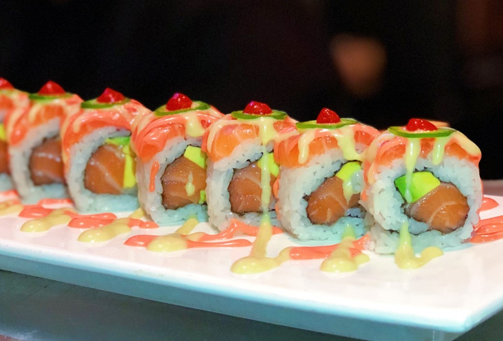 Order Crazy Salmon Roll food online from Thom Thom store, Wantagh on bringmethat.com
