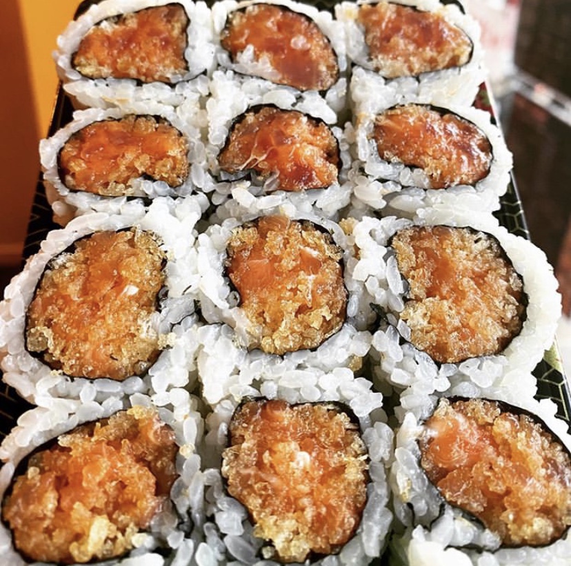 Order J39. Spicy Tuna Roll food online from Fu Ji Restaurant store, Stamford on bringmethat.com