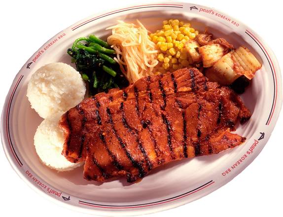 Order Spicy BBQ Pork food online from Yummy Korean BBQ store, Honolulu on bringmethat.com