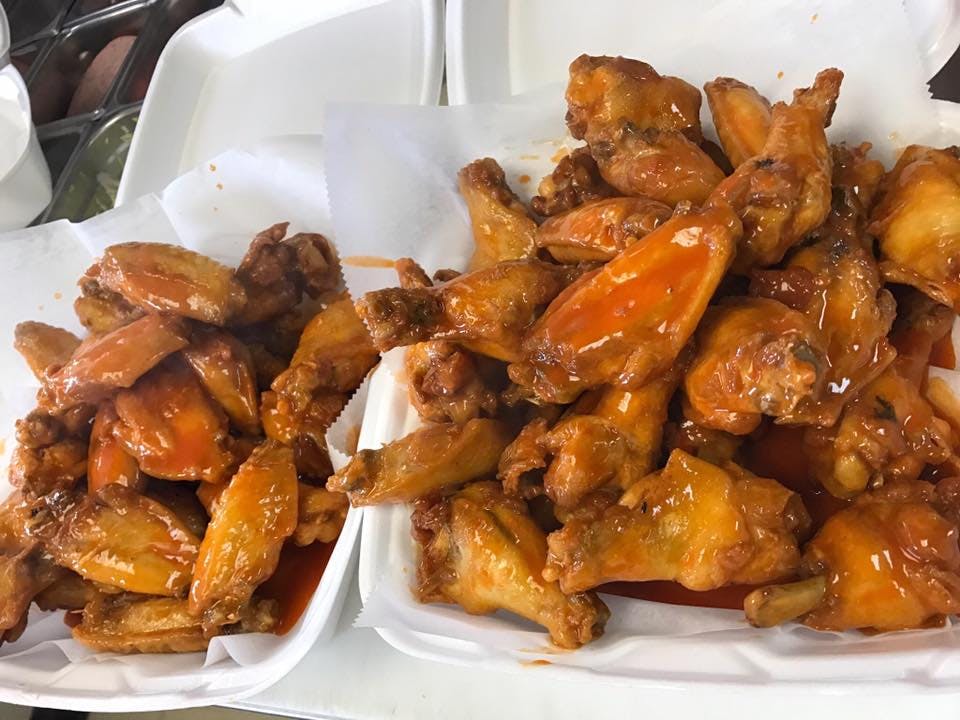 Order Buffalo Wings - 6 Pieces food online from Premier Pizza store, Hatboro on bringmethat.com