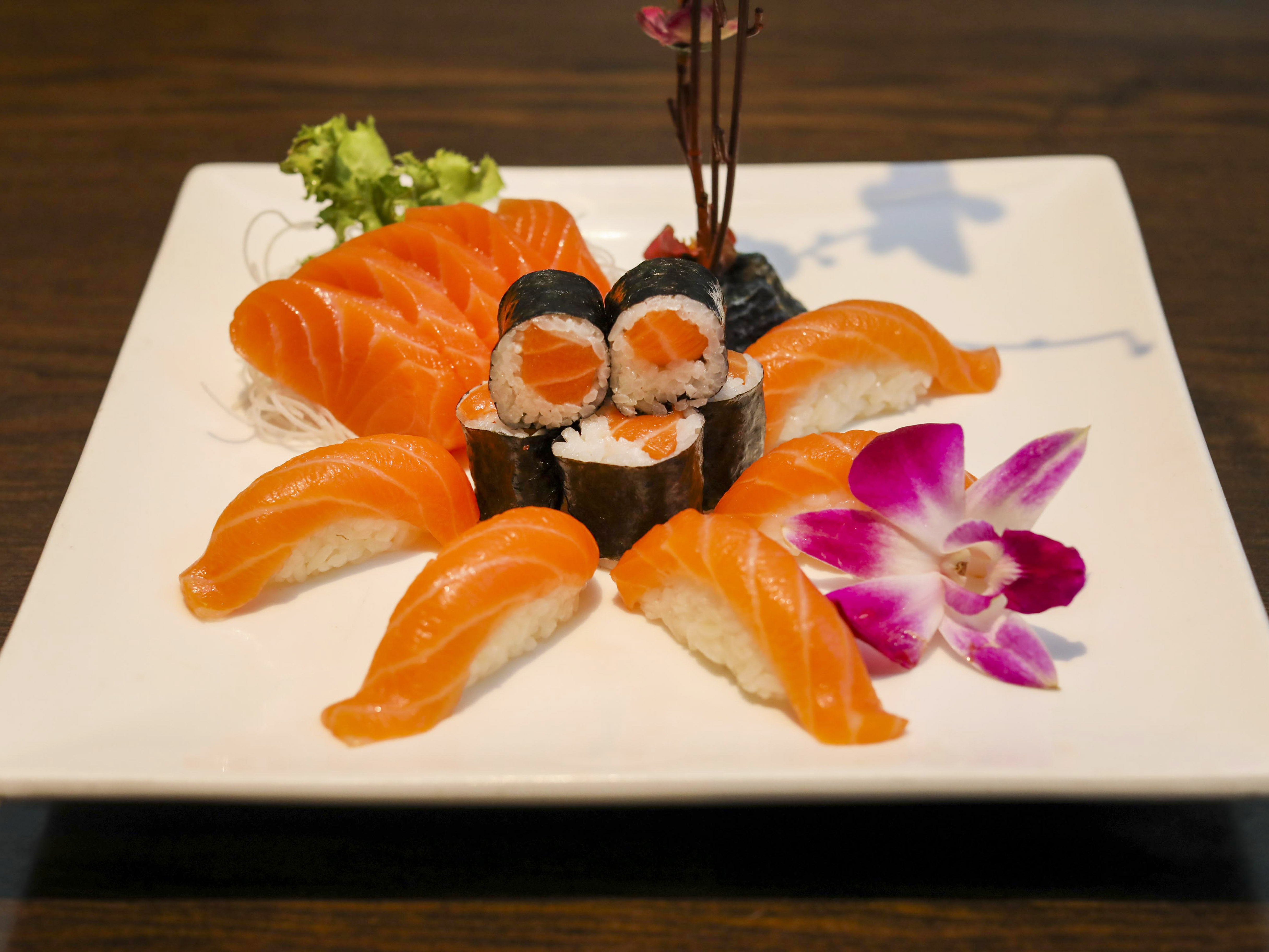 Order Salmon Lover Platter food online from Kasumi sushi & bbq store, Brooklyn on bringmethat.com