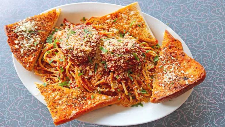 Order Spaghetti food online from The Diner of Los Gatos store, Los Gatos on bringmethat.com
