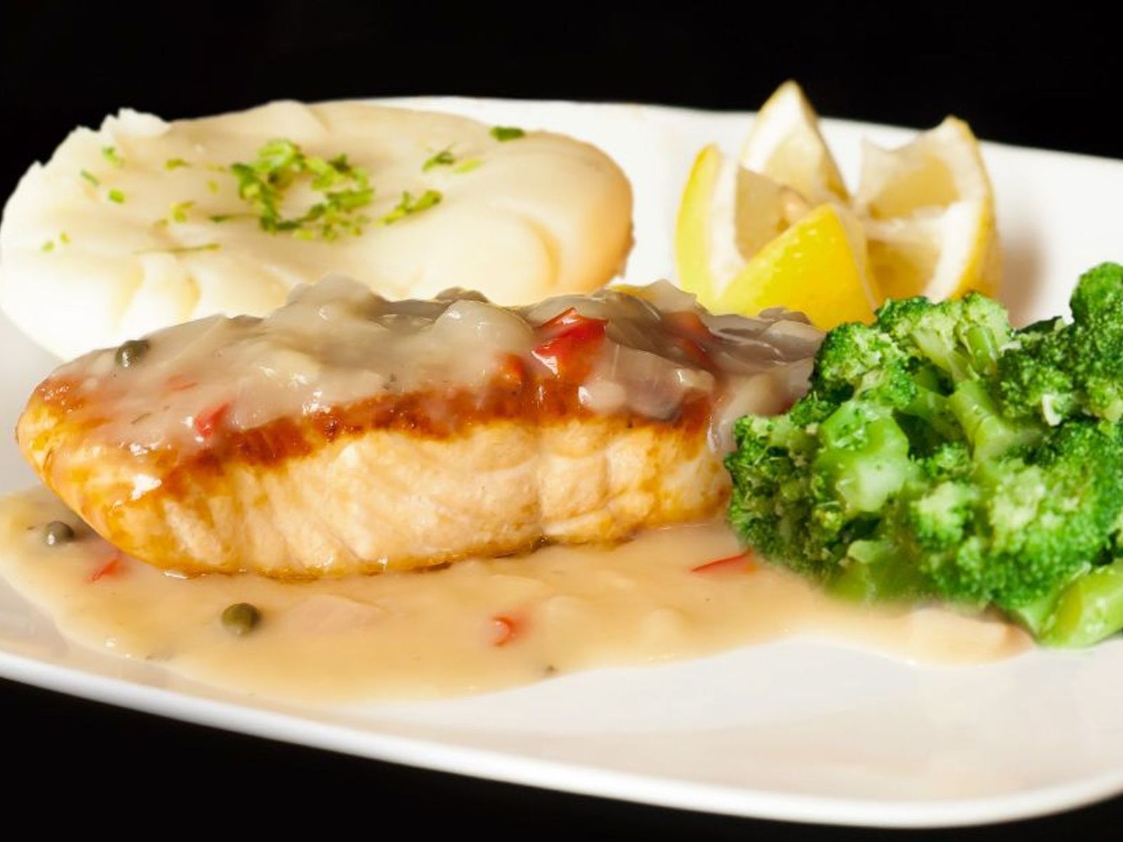 Order Salmon Fillet food online from cafe muscat store, Fresh Meadows on bringmethat.com