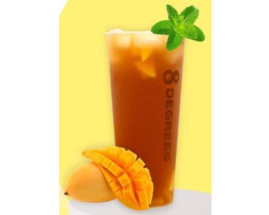 Order Mango Oolong Tea food online from 8 Degrees Ice Cream & Boba store, Des Moines on bringmethat.com