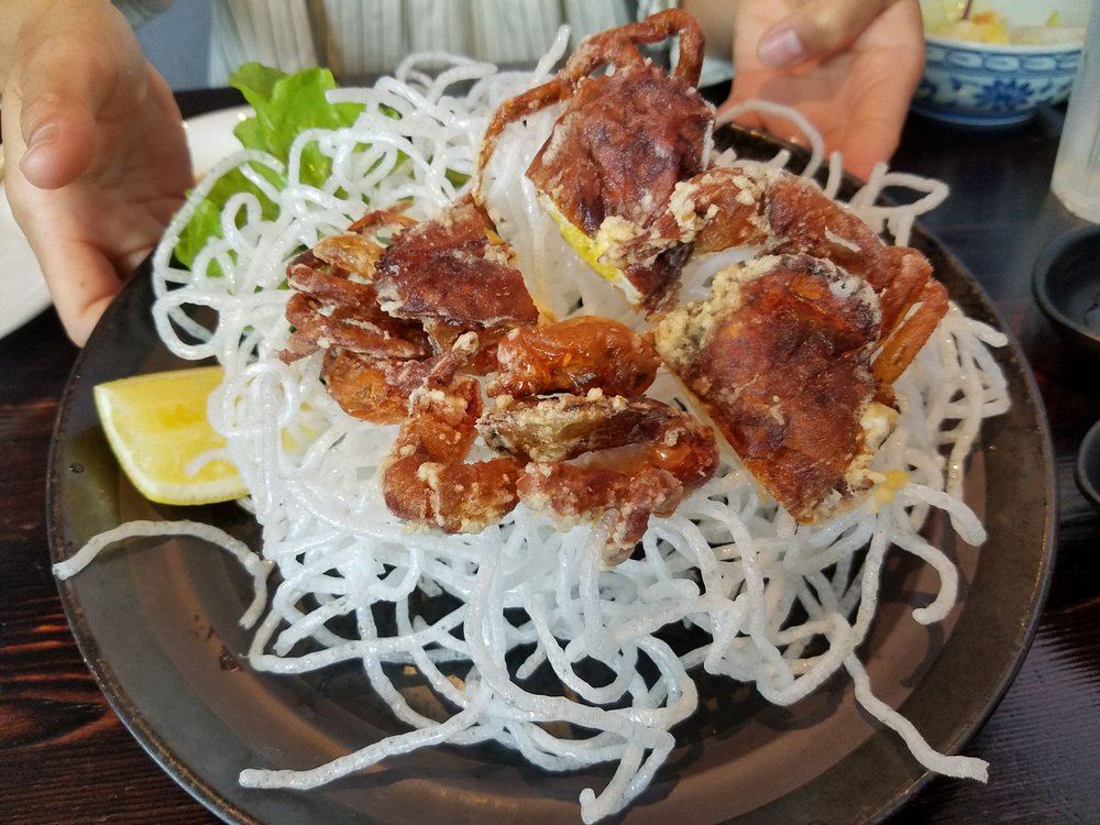 Order A10. Soft-Shell Crab food online from Miyoda Sushi store, Redondo Beach on bringmethat.com