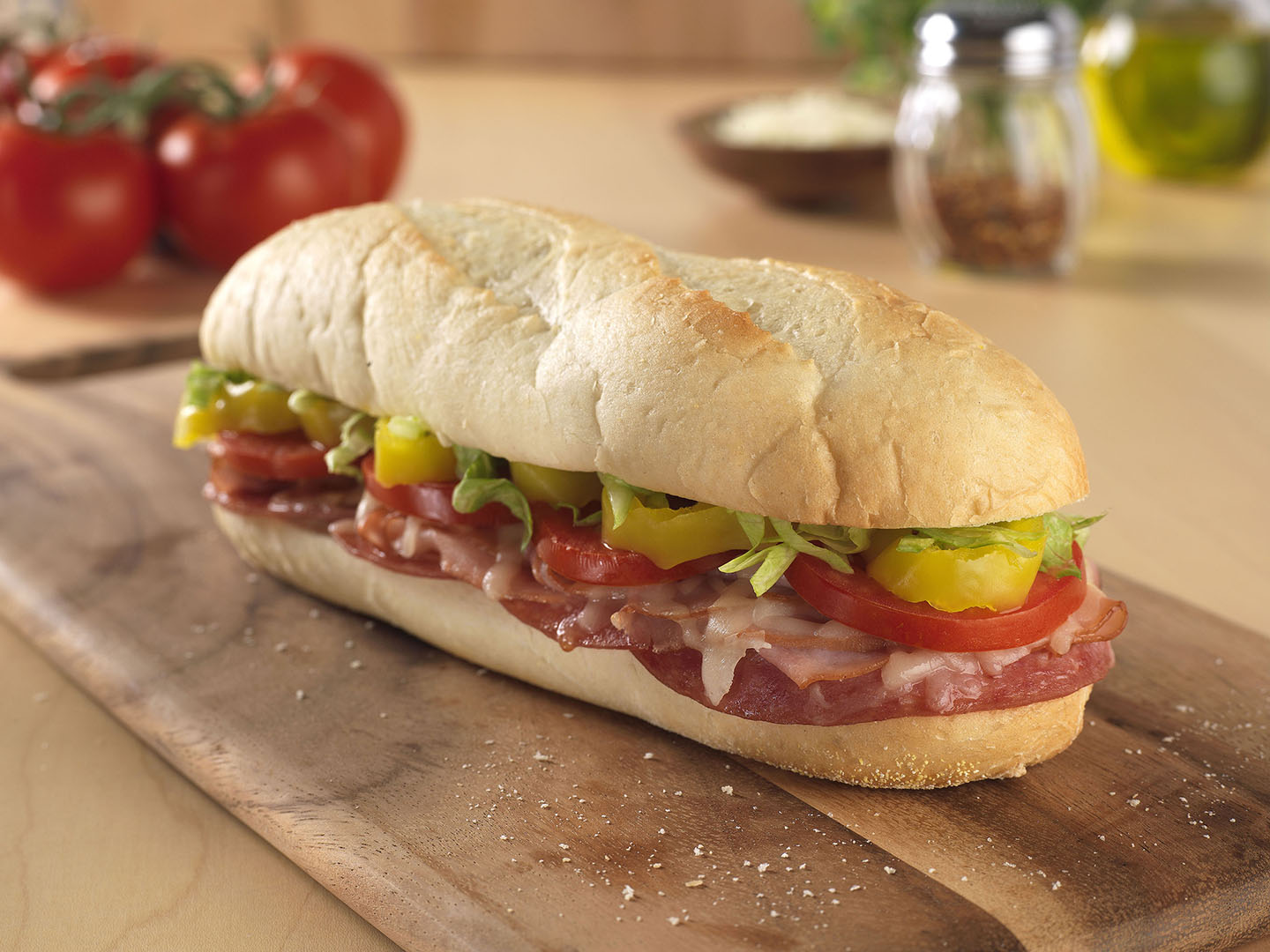 Order Big Don Italian Sub food online from Donatos store, Bellefontaine on bringmethat.com