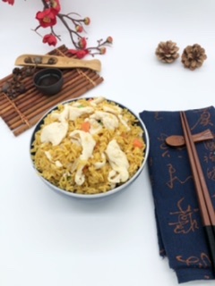 Order 23. Chicken Fried Rice food online from Red Bowl store, Grand Rapids on bringmethat.com