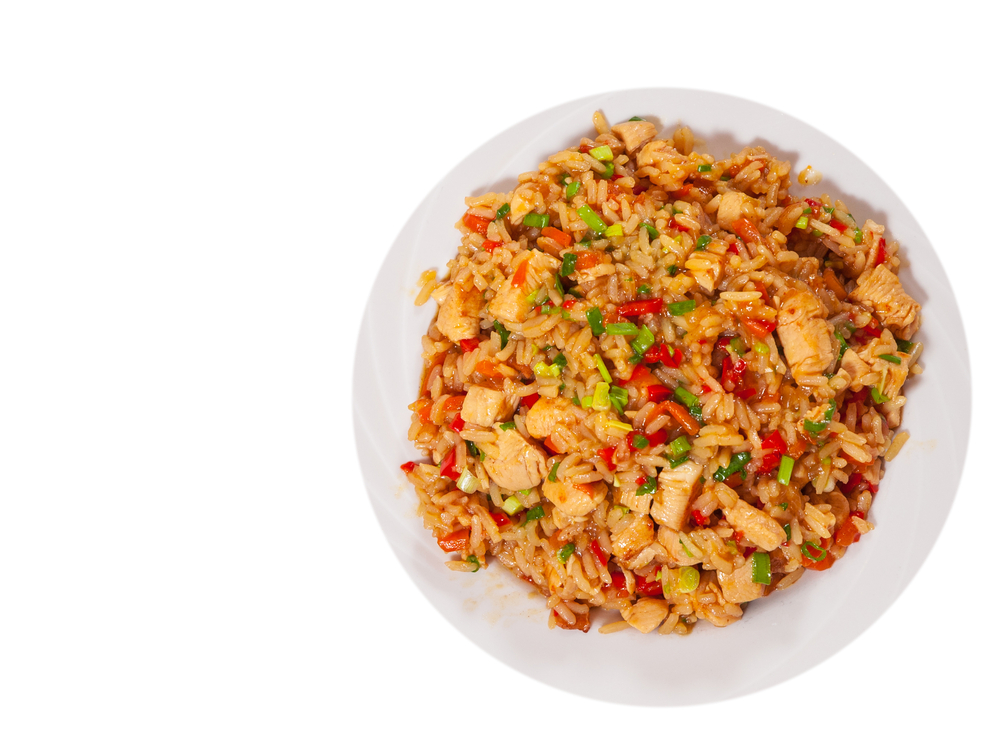 Order Chicken Fried Rice (Chef Special) food online from Hyderabad Express Indian Bistro store, Quincy on bringmethat.com