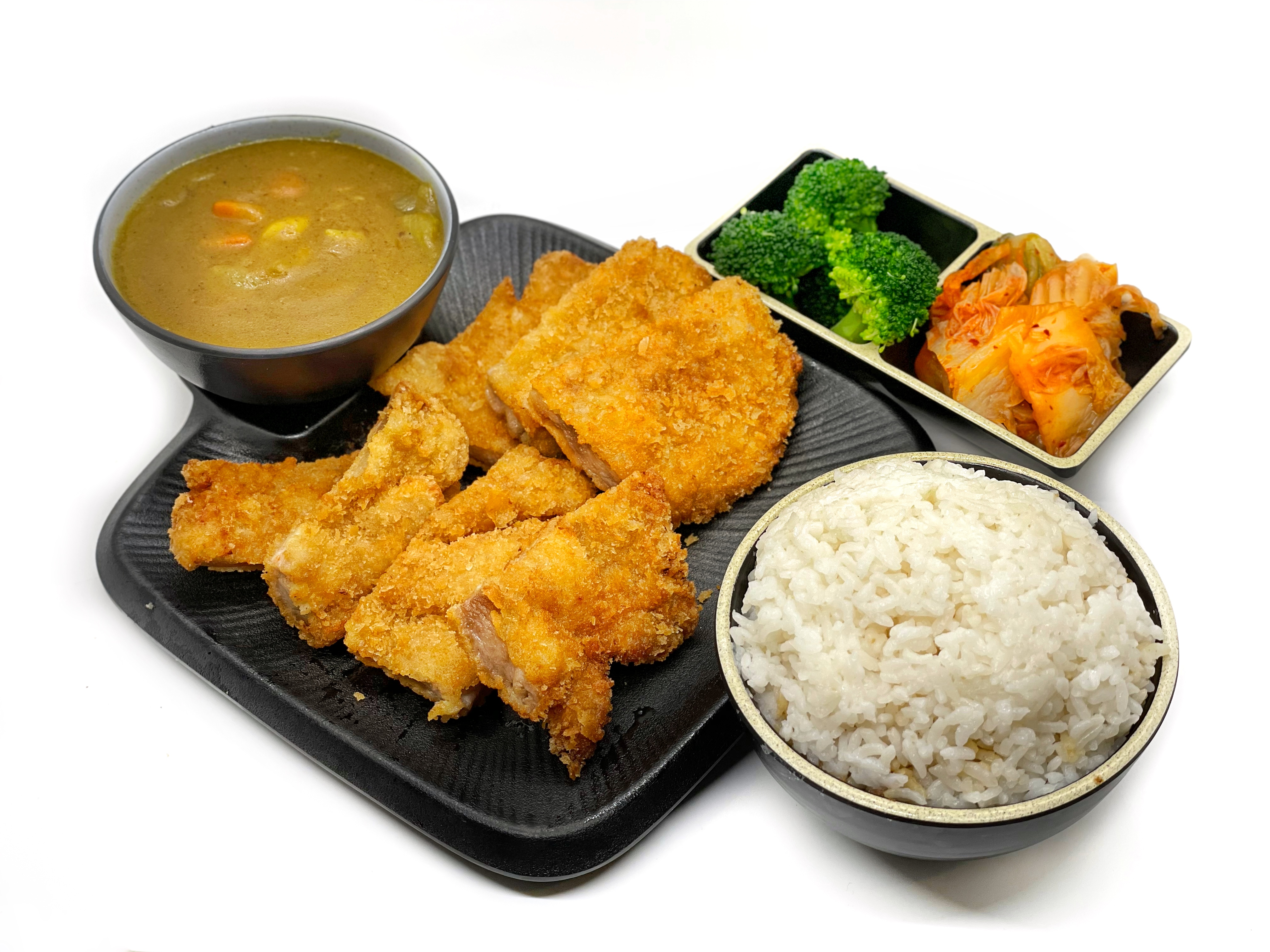Order Curry Chicken Meal Set food online from Tea Station store, San Diego on bringmethat.com
