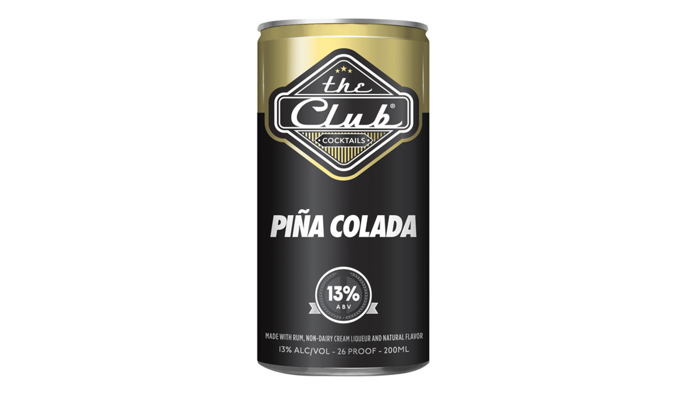 Order The Club Pina Colada 200ml Can food online from Foodland Liquor store, Santa Ana on bringmethat.com