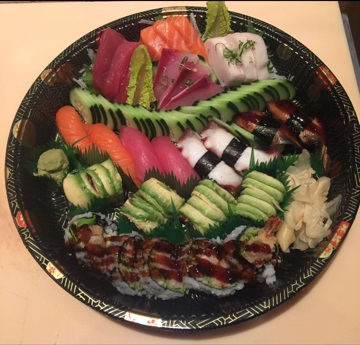 Order 115. Sushi and Sashimi for 2 food online from Yummy sushi store, New York on bringmethat.com