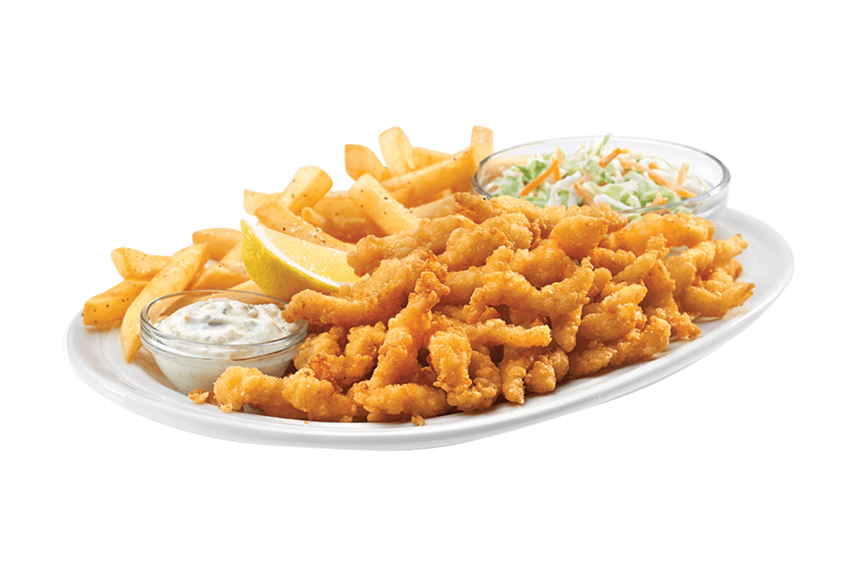 Order Clam Strips Platter food online from Friendly store, Trexlertown on bringmethat.com