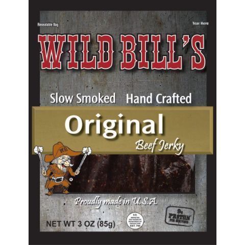 Order Wild Bill's Original Beef Jerky 3oz food online from 7-Eleven store, Canandaigua on bringmethat.com