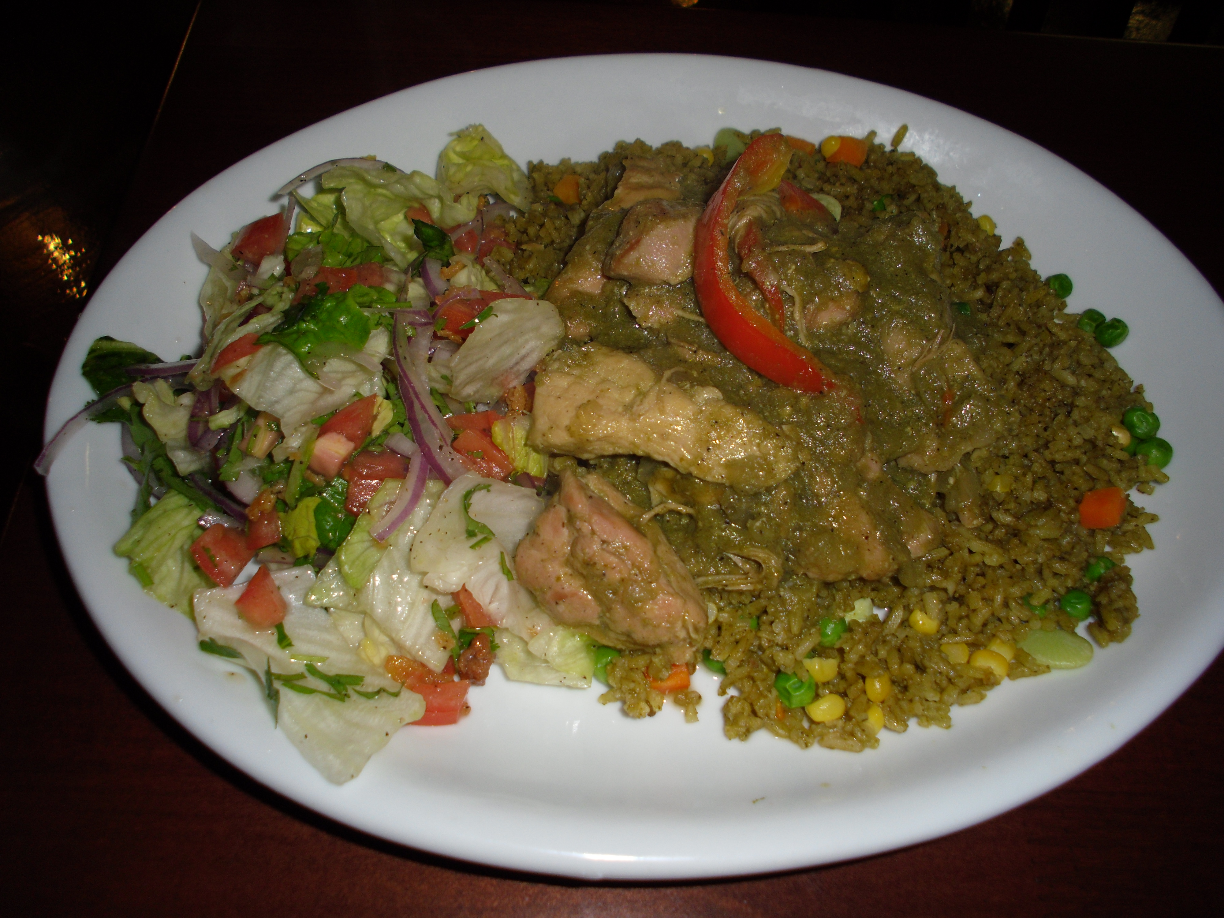 Order Arroz con Pollo food online from Inka Cantina store, Fountain Valley on bringmethat.com