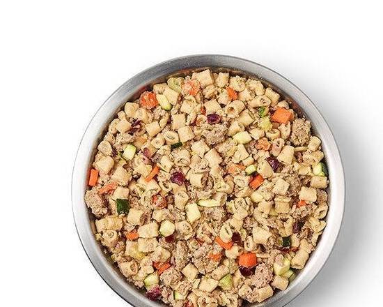 Order Turkey & Whole Wheat Macaroni - 72oz food online from Just Food For Dogs store, San Clemente on bringmethat.com