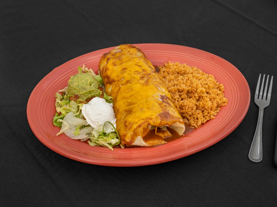 Order Playa Burrito food online from Hacienda Playa store, Playa Del Rey on bringmethat.com