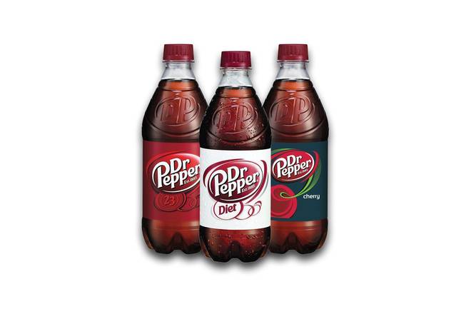 Order Dr. Pepper Bottled Products, 20OZ food online from KWIK STAR #1107 store, Cedar Rapids on bringmethat.com