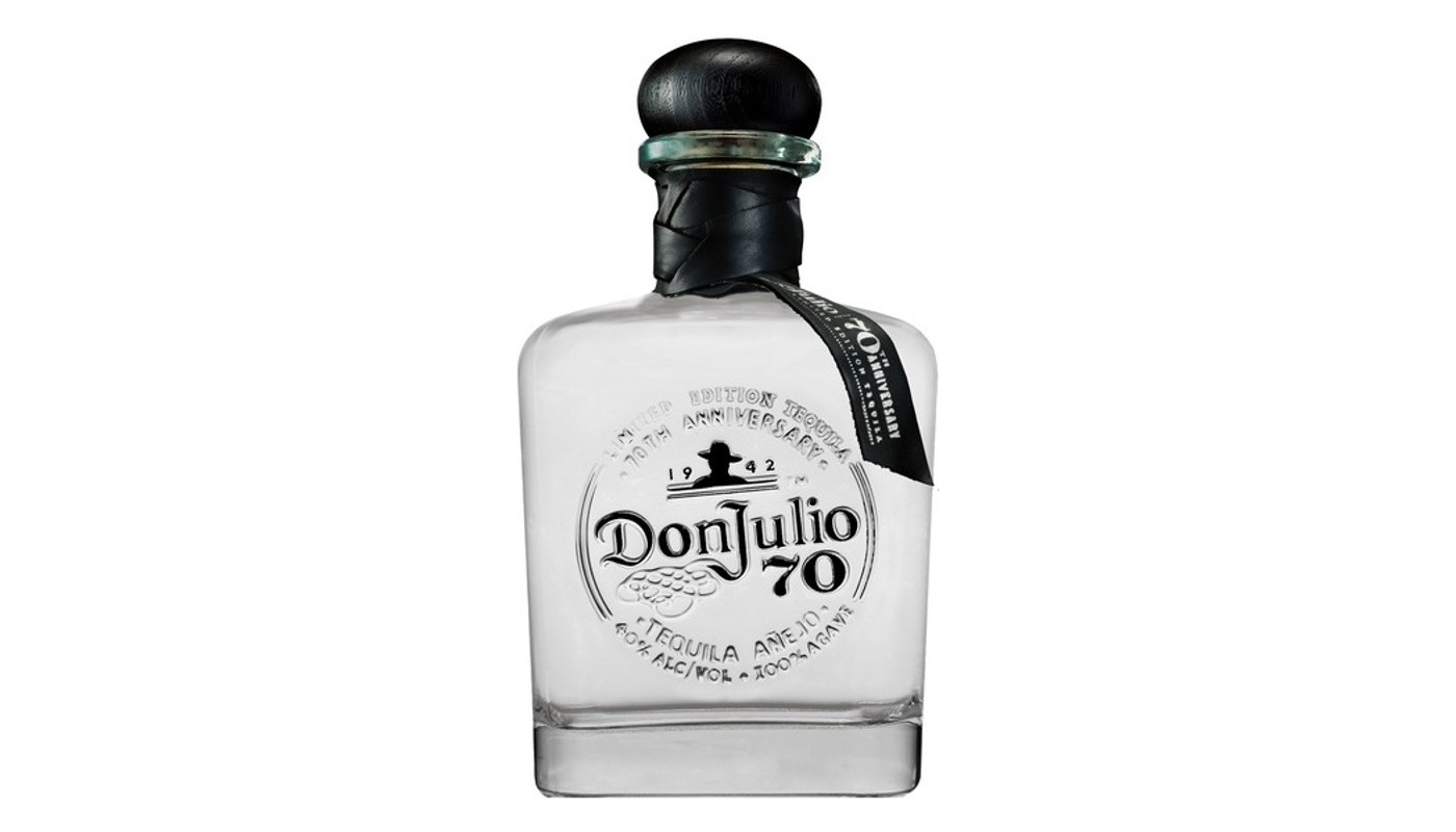 Order  Don Julio 70th Anniversary Anejo | 750mL food online from Circus Liquor store, Los Angeles on bringmethat.com