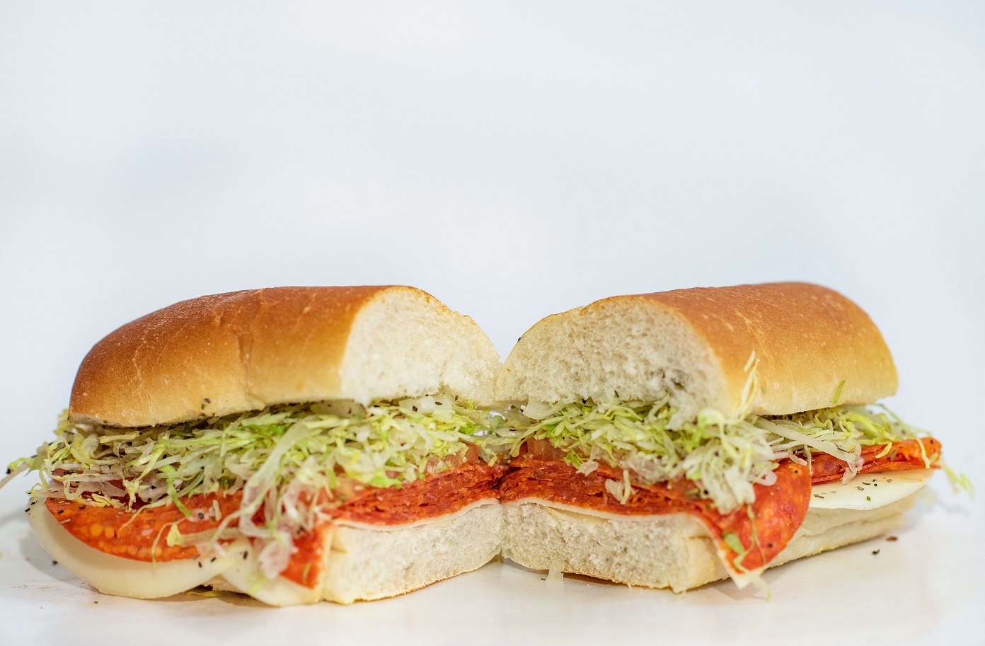 Order 13. Pepperoni and Cheese Cold Sub food online from Mr Subs store, South Plainfield on bringmethat.com