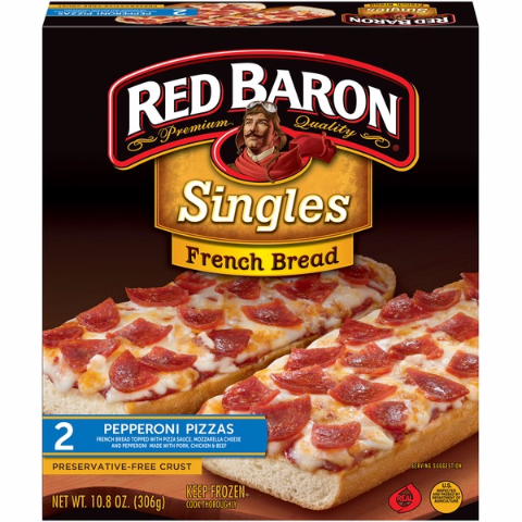 Order Red Baron French Bread Pepperoni Pizza 10.8oz food online from 7-Eleven store, Sacramento on bringmethat.com