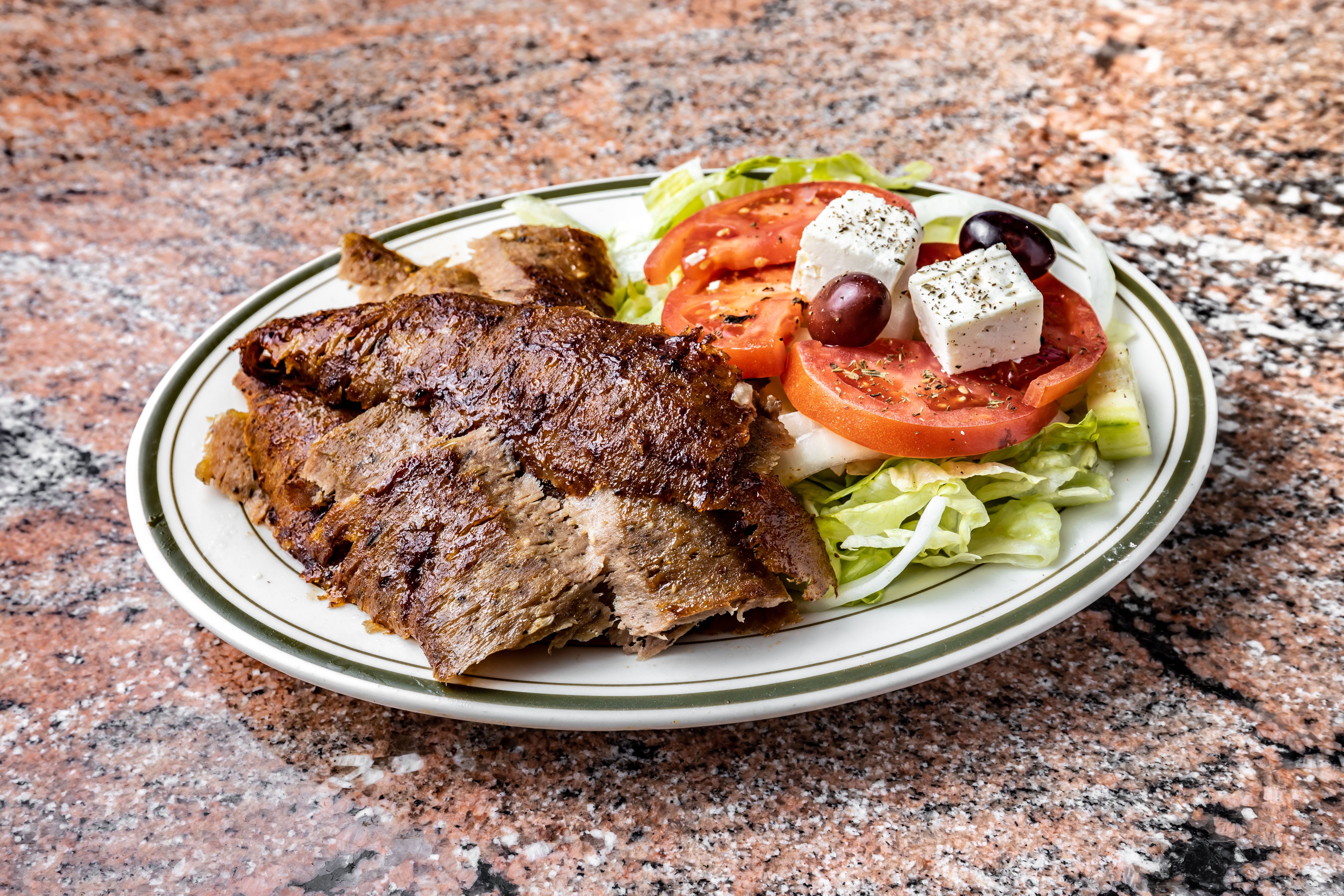 Order Gyro Platter - Platter food online from Fontana Famous Pizza & Gyro store, Bayside on bringmethat.com