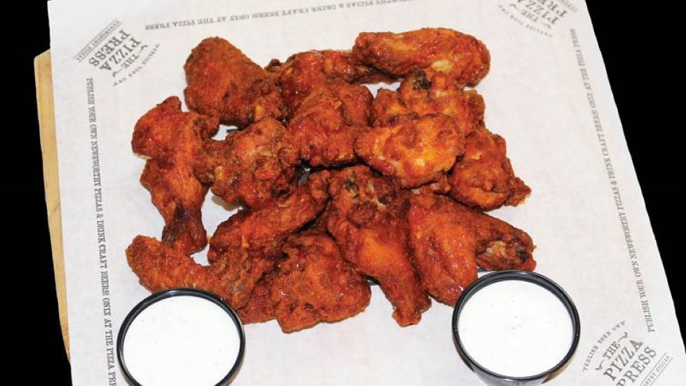 Order 10pc Wings.^ - 10pc Wings.^ food online from Pizza Press store, Orange on bringmethat.com