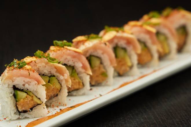 Order HOT NIGHT ROLL food online from RA Sushi store, Leawood on bringmethat.com