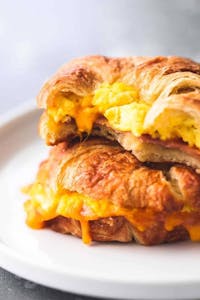 Order One Breakfast Croissant food online from 'sippi Sippin' Coffee Llc store, Tupelo on bringmethat.com