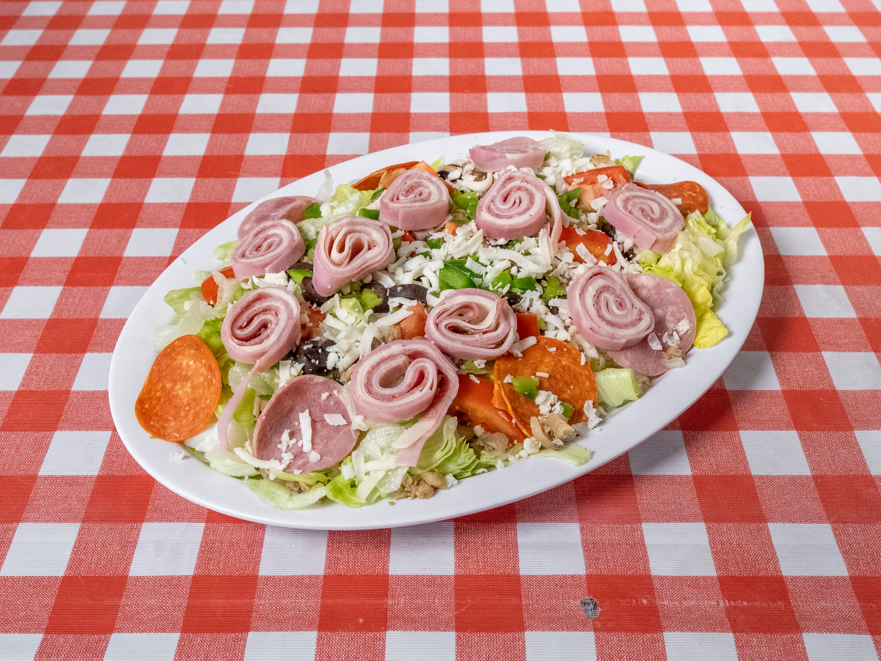 Order Antipasto Salad food online from Luna Pizza store, Glendale on bringmethat.com