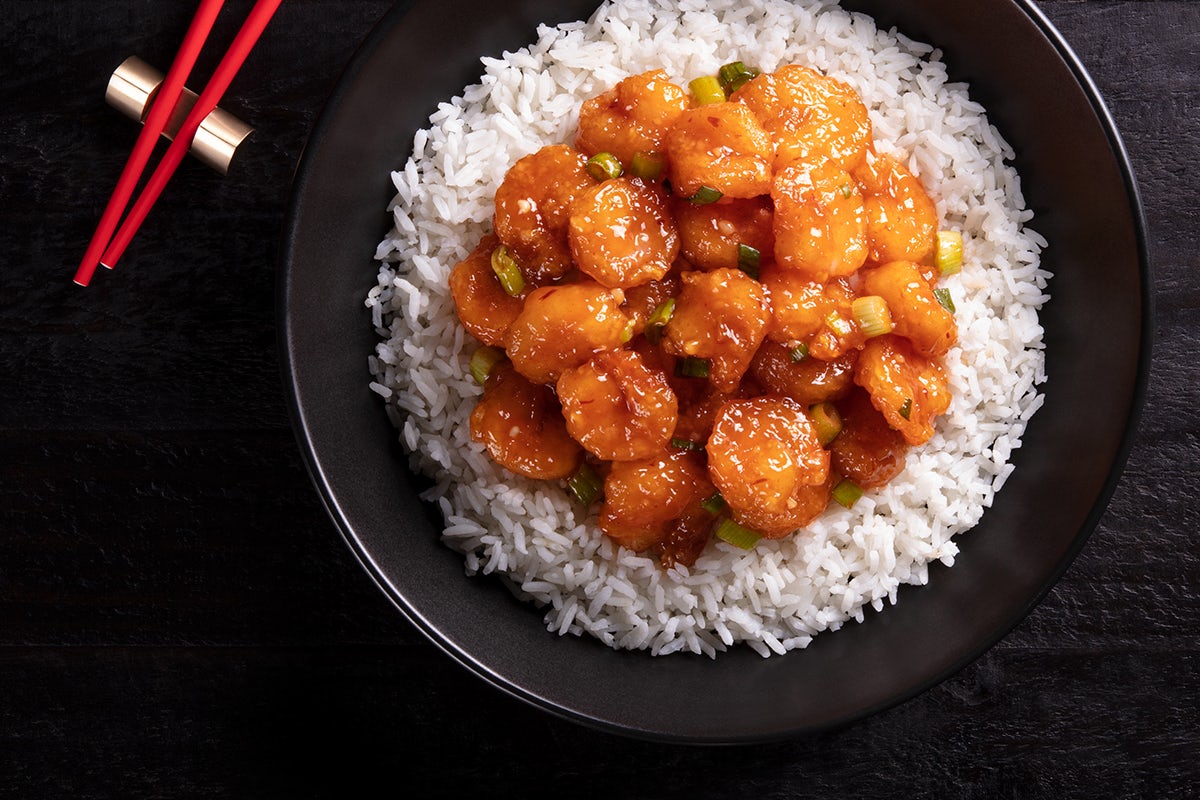 Order Chang's Spicy Shrimp Bowl food online from P.F. Chang To Go store, Irving on bringmethat.com
