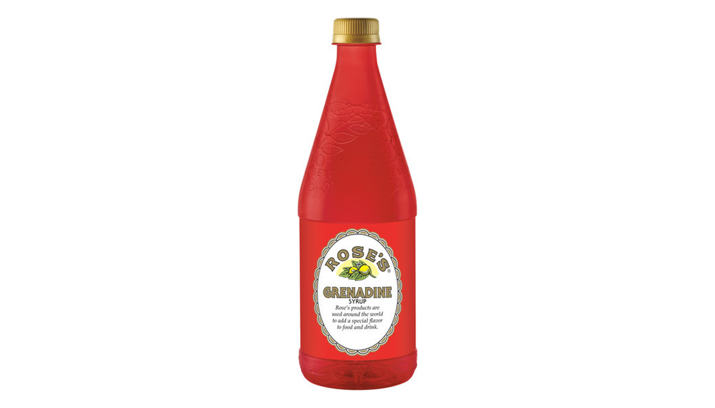 Order Rose's Grenadine Syrup 1L food online from Liquor Palace store, Burbank on bringmethat.com