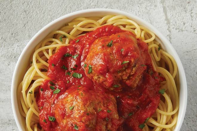 Order Spaghetti with Meatballs food online from Sbarro store, AUGUSTA MALL - SPACE 2340 on bringmethat.com